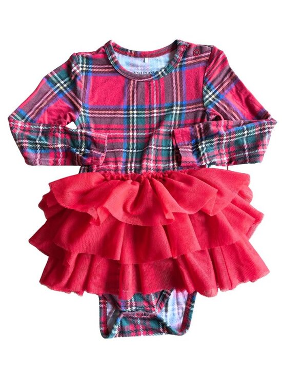 Posh Peanut Other - Entire Closet $5! Posh Peanut Bamboo Christmas Holiday Tartan Plaid Ruffle Tutu